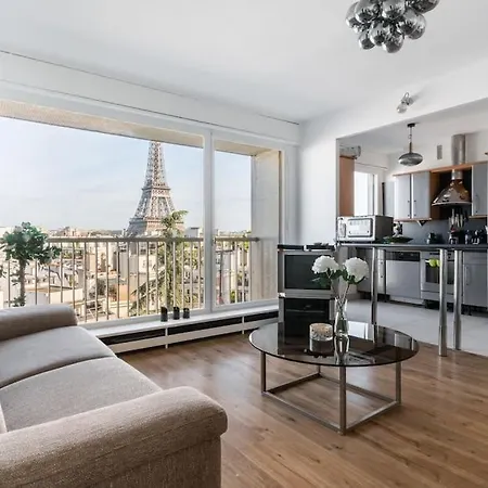 Magnifique Avec Vue Sur Tour Eiffel Apartment
